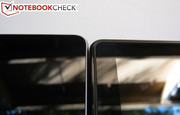 Anche se sembra più piccolo, il Nexus 7 è circa 19 mm più alto del tablet Amazon