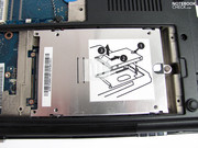 L'hard disk è classificato come "sostituibile dall'utente".