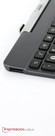 Un porta USB 2.0 full-sized sulla keyboard dock.