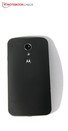 È presente ancora una volta il logo Motorola inserito nella cover posteriore.