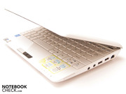 Il netbook semi chiuso