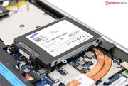 Il modello top offre un SSD da 512 GB.