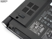 Acer ha utilizzato un nuovo design per la batteria integrata.