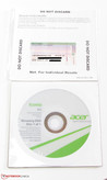 Un DVD recovery e la licenza MS Office 2013 (Home e Student) sono nello scatolo.
