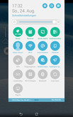 Il sistema operativo Android 4.4.2 KitKat è stato adattato all'interfaccia utente ZenUI, incluse le impostazioni rapide nell'angolo in alto a destra.