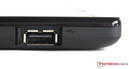 La porta USB può essere coperta da un pannellinno.