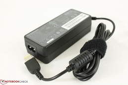 Small AC adapter outputs 20 V