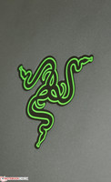 Il logo Razer si illumina di verde quando si accende