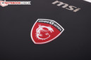 Tipico logo MSI gaming.