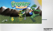Frogger Evolution non può essere utilizzato a schermo pieno.