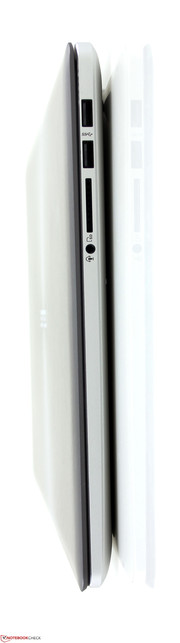 Asus Zenbook NX500JK-DR018H: Vista da destra