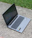 L'IdeaPad S500 all'esterno.