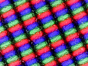 RGB subpixel array (127 PPI)