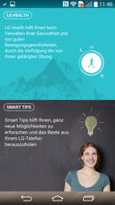 LG Health e Smart Tips sono integrate nell'LG G3.