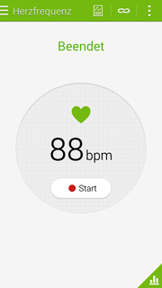 Il cardiofrequenzimetro non è molto preciso: una frequenza a riposo pari a 90 bpm è abbastanza alta.