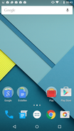 Il sistema operativo è una versione Android 5.0.1.