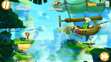 ...come i giochi meno pesanti come "Angry Birds 2".