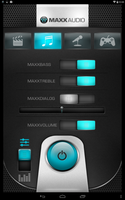 Il software MAXX permette all'utente di ottimizzare le impostazioni sonore.
