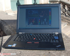 T420s sotto la luce diretta del sole