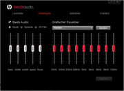 Il software Beats Audio permette all'utente di impostare gli altoparlanti a proprio gusto.
