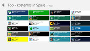 Scarso: il Windows Store ha ancora pochi programmi da offrire.