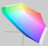 Adobe RGB 1998 Display calibrato (trasparente)
