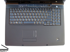 Alienware M17 Tastiera