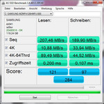 Velocità di lettura e scrittura - benchmark AS SSD