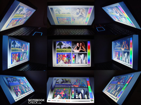 Angoli di visuale del Samsung R522 Angoli di visuale del Samsung R522