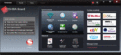 Toshiba Board: Facile accesso a numerose applicazioni