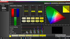 CalMAN - Color Saturation (with calibration)