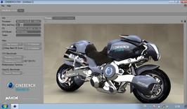 CineBench R10 Multi-Core Rendering (alimentato a batteria)