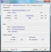 System info CPUZ Scheda Madre