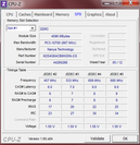 System info CPUZ RAM SPD