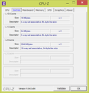 Cache CPU-Z