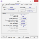 CPU-Z Memoria