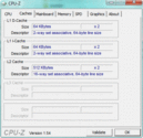 Systeminfo CPUZ Cache