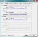 System info CPUZ Cache