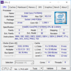 System info: CPU-Z CPU