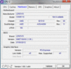 System info CPUZ Scheda madre