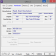 System info: CPU-Z Mainboard