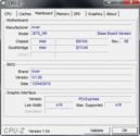 System info CPUZ Scheda madre