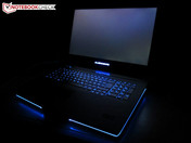 Illuminazione dell'Alienware 18