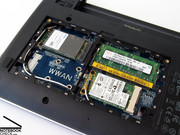 La combinazione di un gigabyte di memoria e l'SSD da 16GB consentono di lavorare senza problemi.