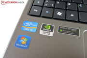 Acer ha optato per componenti entry level e di classe media.