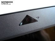 La webcam integrata ha una risoluzione di 2.0 megapixel.