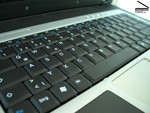 La tastiera del MSI M635 può essere utilizzata piacevolmente e tranquillamente.