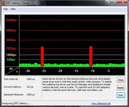 Controllo Latenze DPC Latency Checker