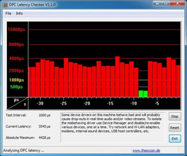 DPC Latency Checker normale