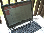 Toshiba Satellite M100-165 in ambiente esterno